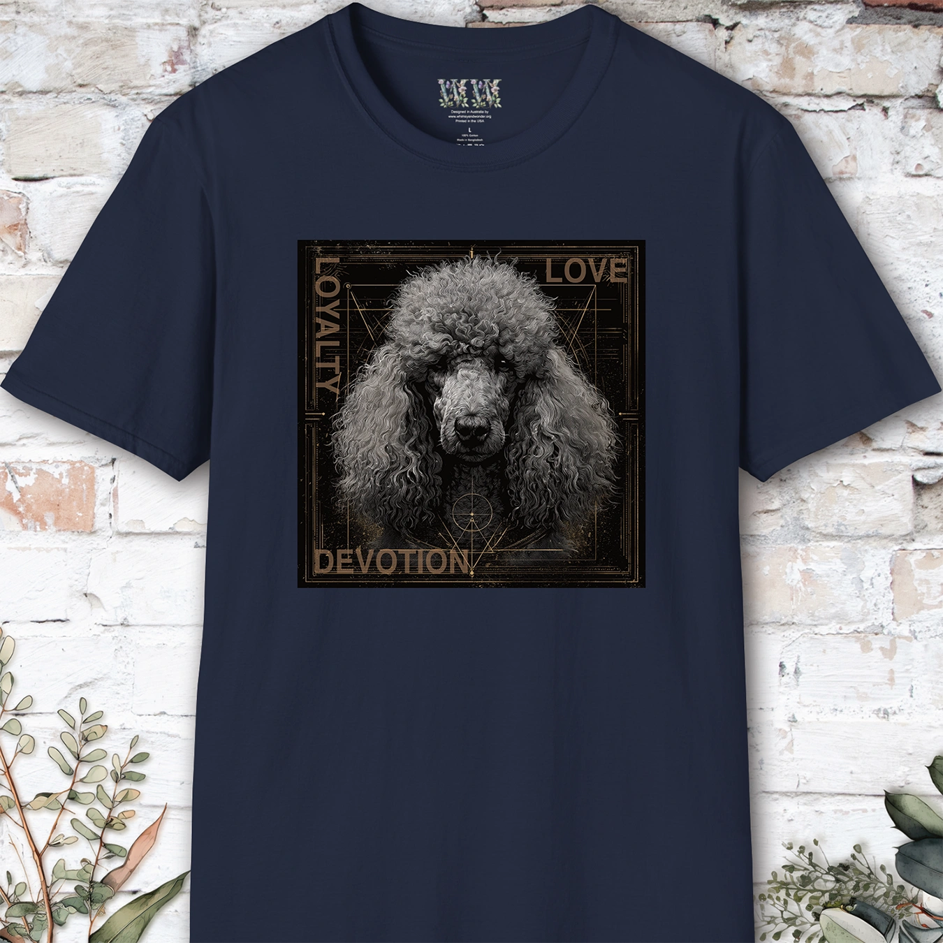 Poodle #1 Devotion, Loyalty, Love, Devotion unisex T Shirt