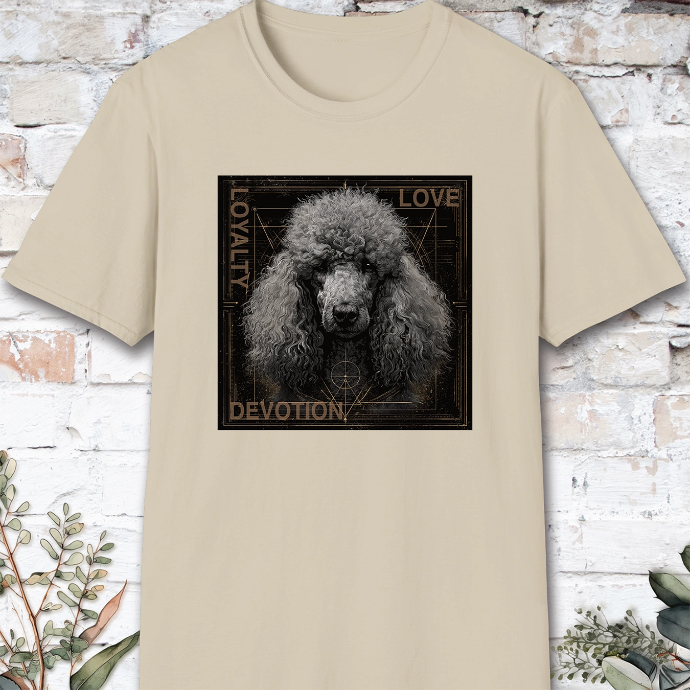 Poodle #1 Devotion, Loyalty, Love, Devotion unisex T Shirt