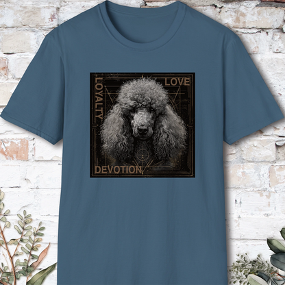 Poodle #1 Devotion, Loyalty, Love, Devotion unisex T Shirt