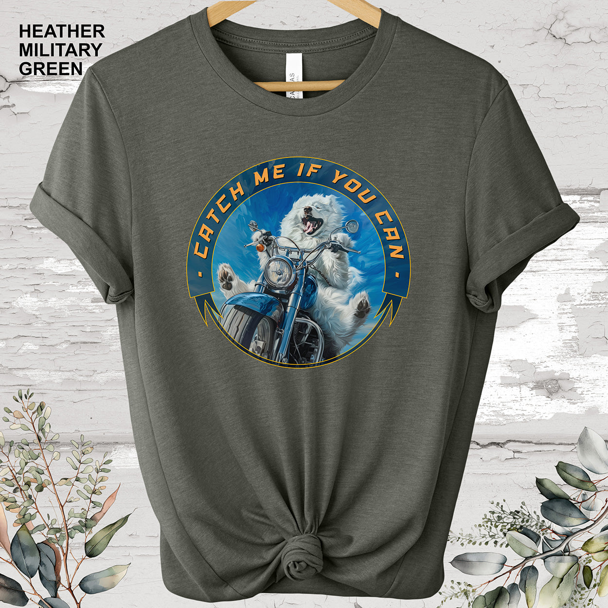 Samoyed 'Catch me if you can' T shirt