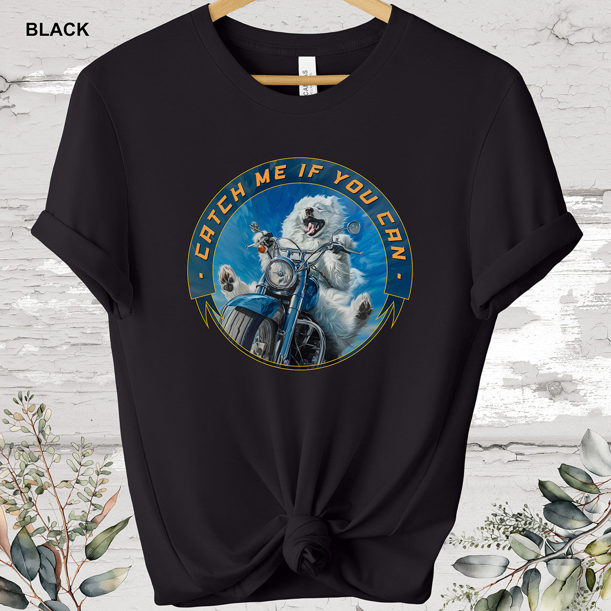 Samoyed 'Catch me if you can' T shirt