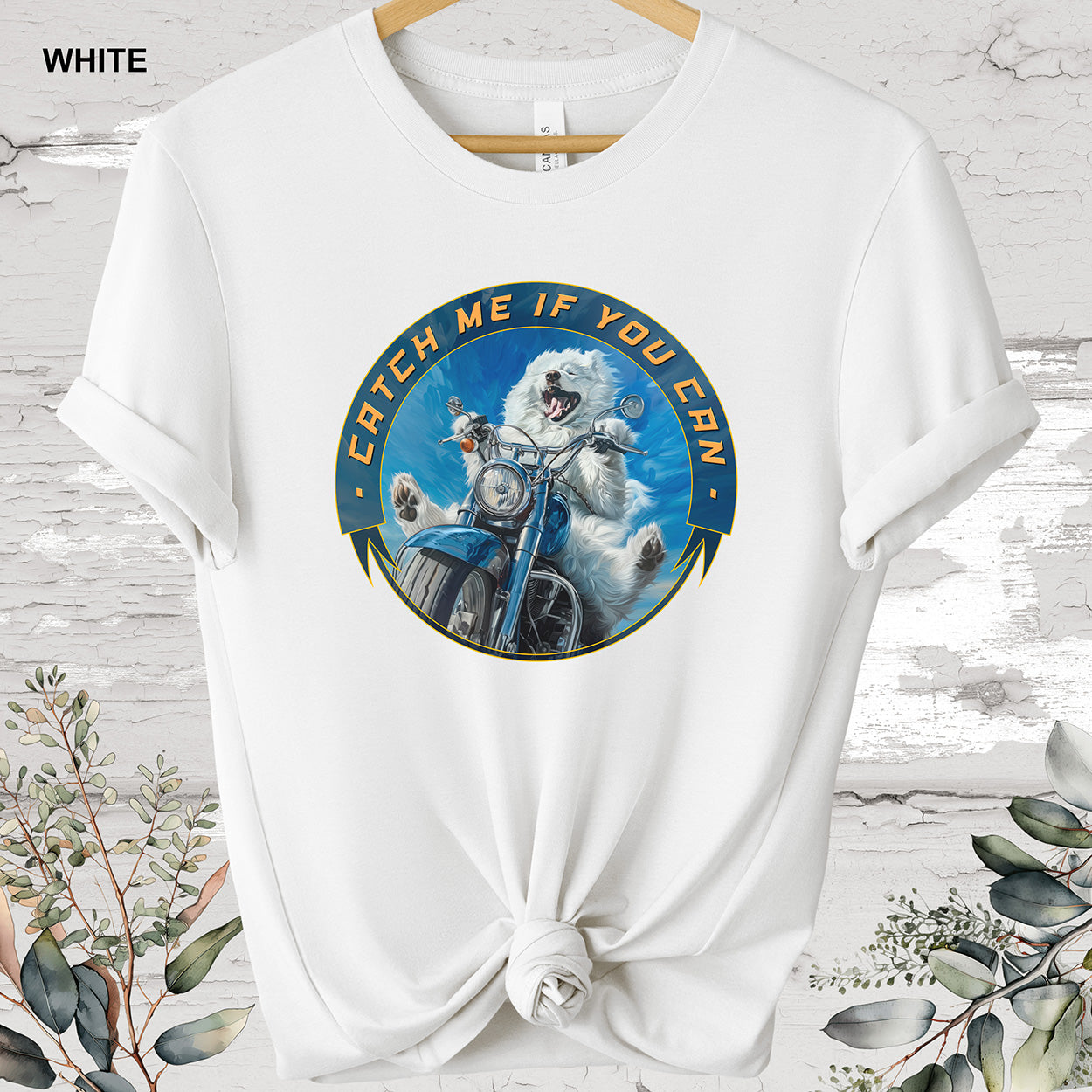 Samoyed 'Catch me if you can' T shirt