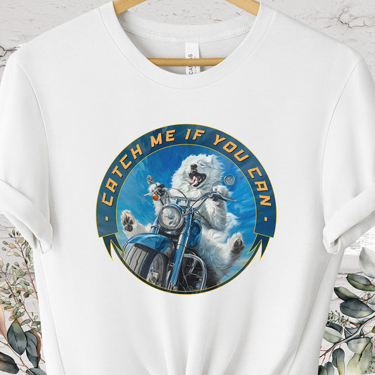 Samoyed 'Catch me if you can' T shirt