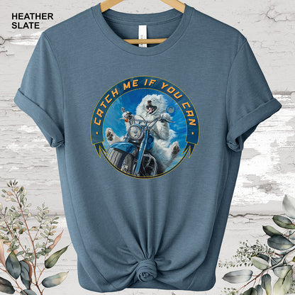 Samoyed 'Catch me if you can' T shirt