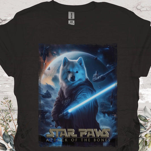 Samoyed Star Paws Unisex T shirt