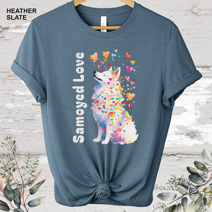 Samoyed Love T shirt