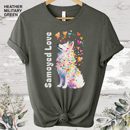 Samoyed Love T shirt