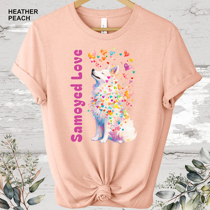 Samoyed Love T shirt