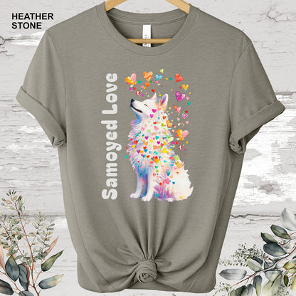 Samoyed Love T shirt