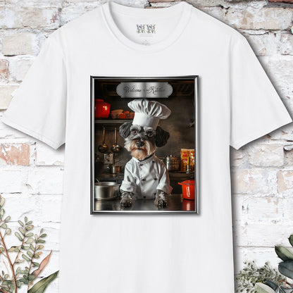 Schnauzer Chef Unisex T shirt