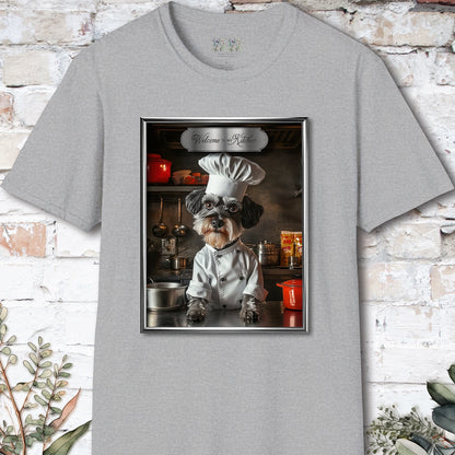 Schnauzer Chef Unisex T shirt