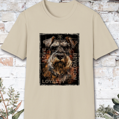 Schnauzer #2 Devotion, Loyalty, Love T-Shirt