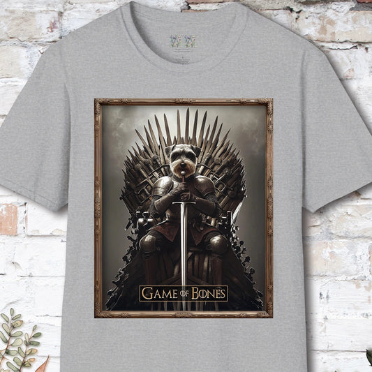 Schnauzer, Game of Bones, Unisex T shirt