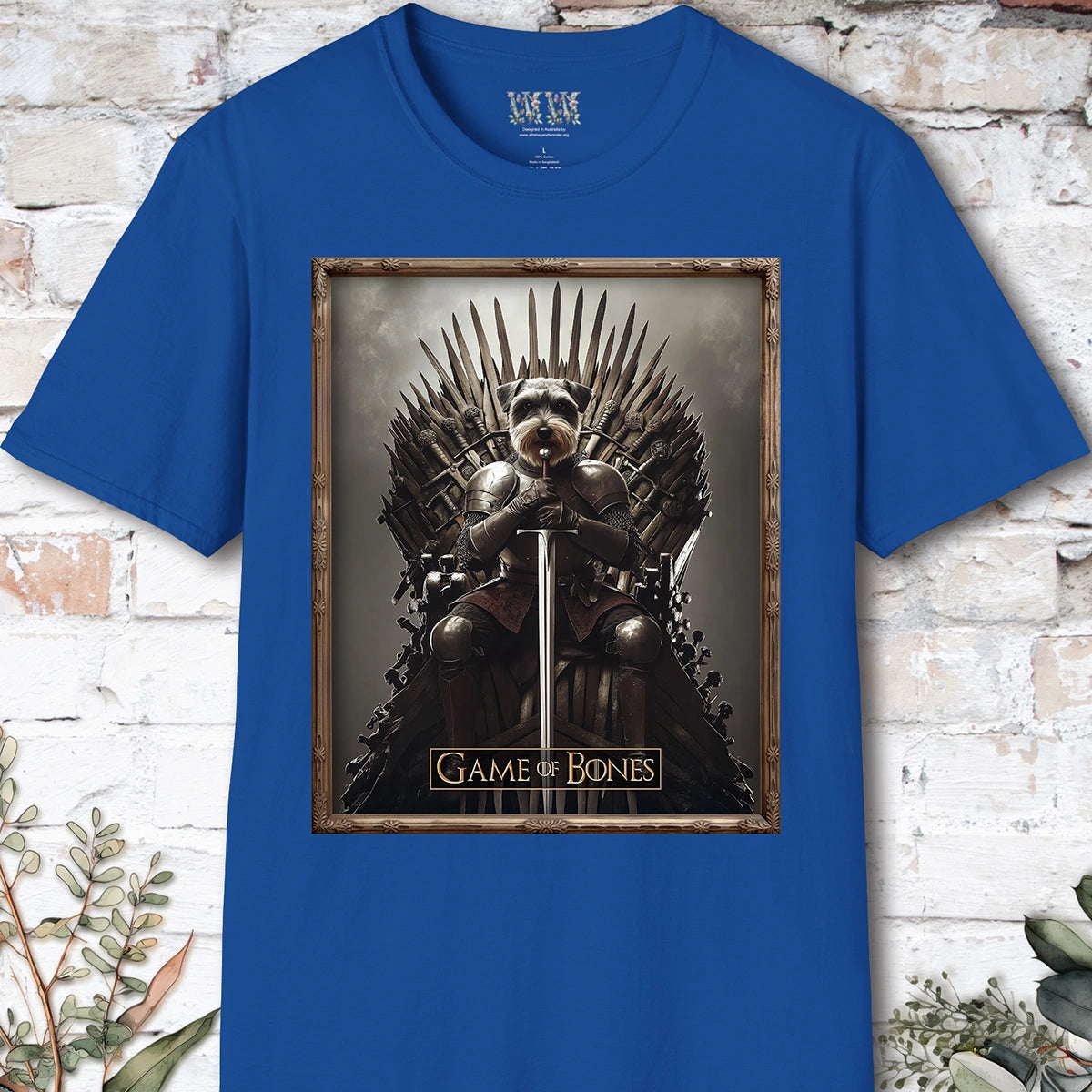 Schnauzer, Game of Bones, Unisex T shirt