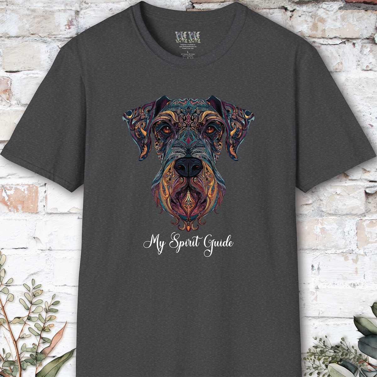 Schnauzer My Spirit Guide, Short Sleeve Unisex Tee