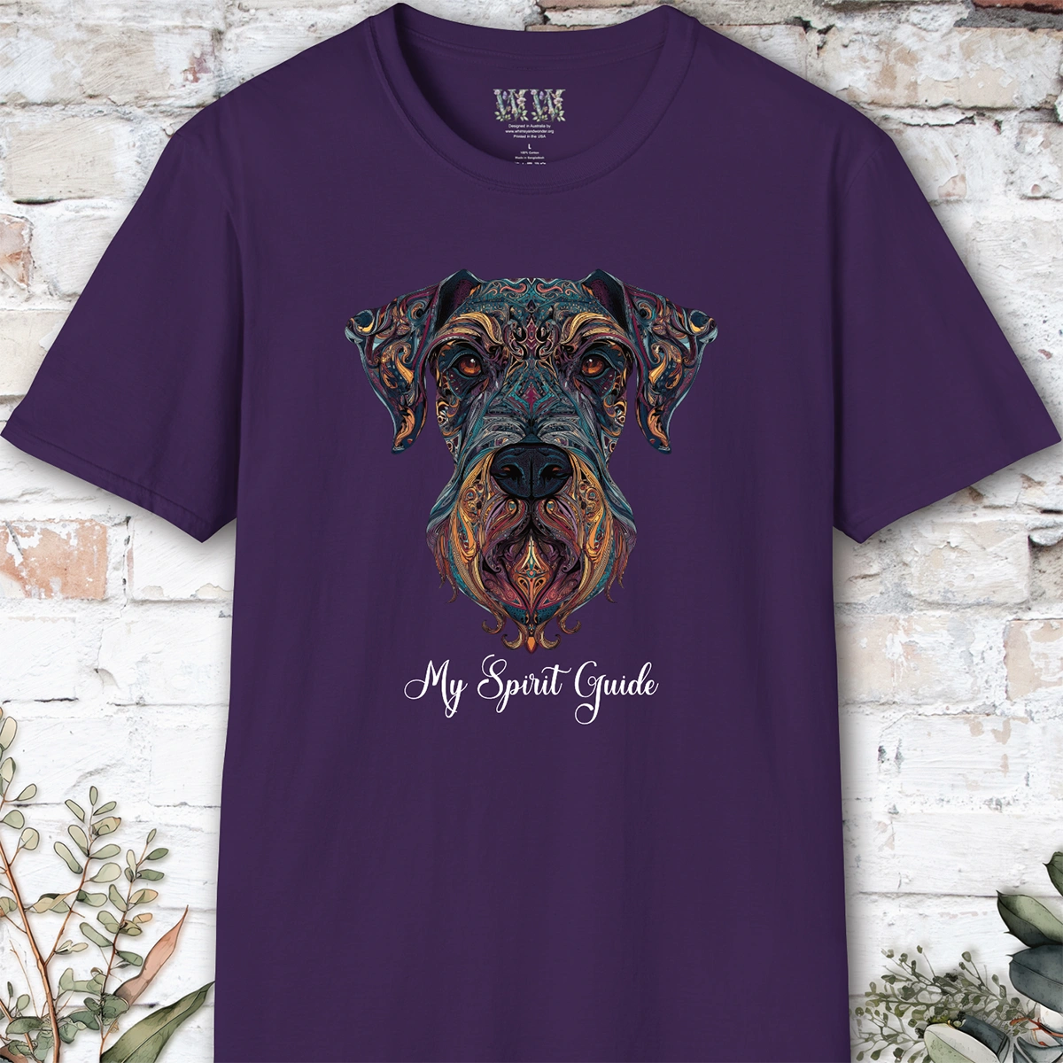 Schnauzer My Spirit Guide, Short Sleeve Unisex Tee