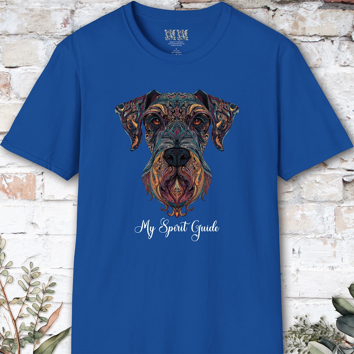 Schnauzer My Spirit Guide, Short Sleeve Unisex Tee