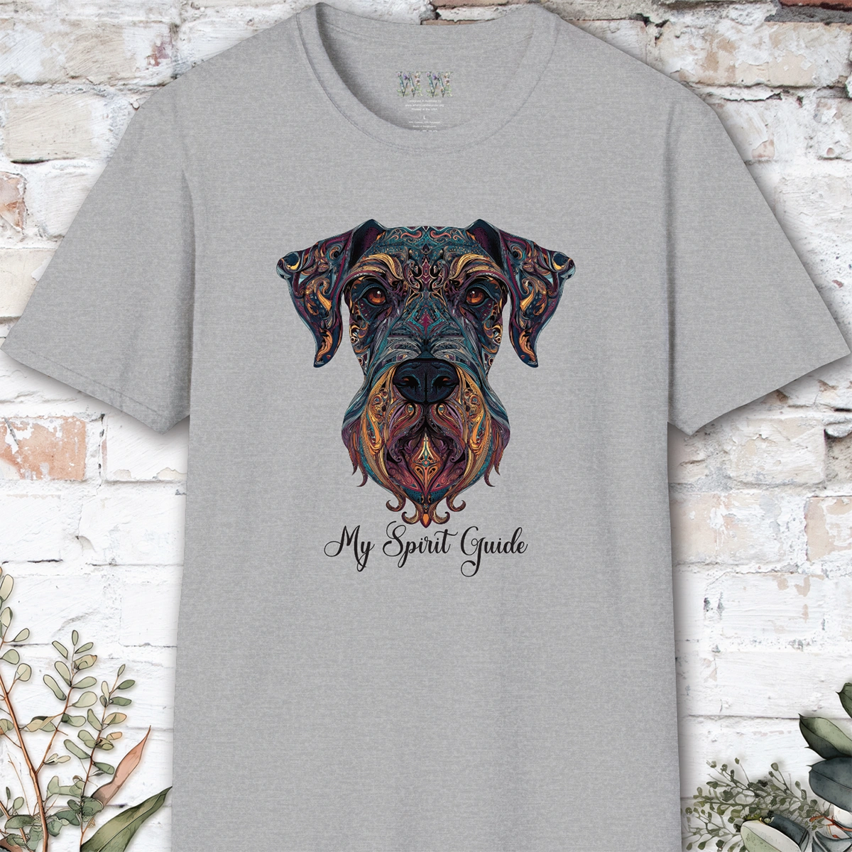 Schnauzer My Spirit Guide, Short Sleeve Unisex Tee