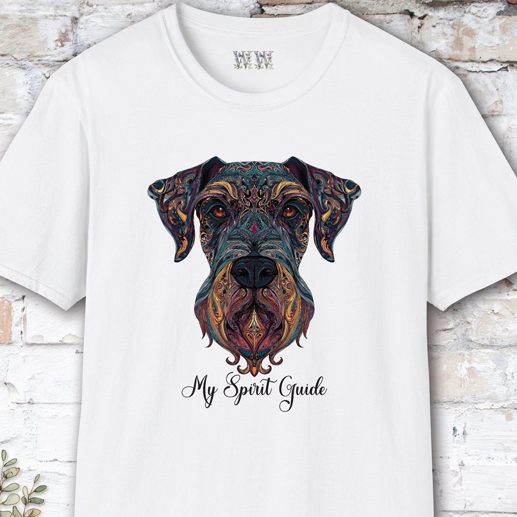 Schnauzer My Spirit Guide, Short Sleeve Unisex Tee