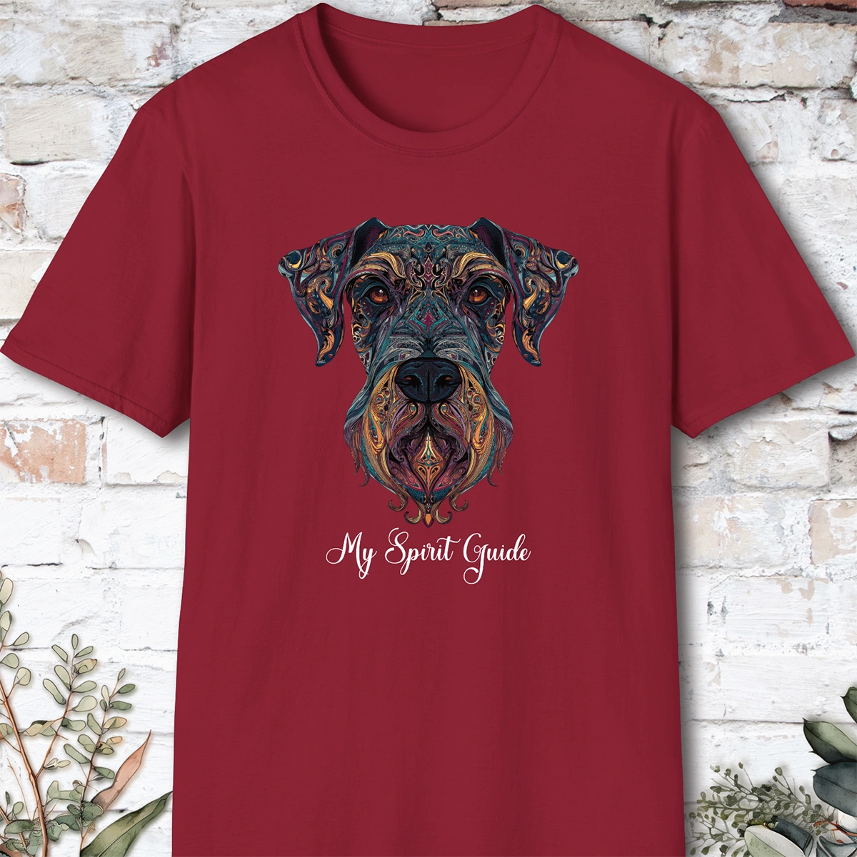 Schnauzer My Spirit Guide, Short Sleeve Unisex Tee