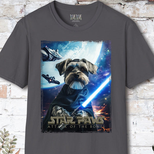 Schnauzer Star Paws Unisex T shirt