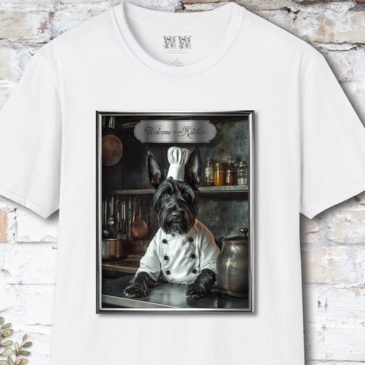 Scottish Terrier Chef Unisex T shirt