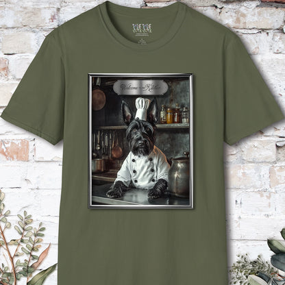 Scottish Terrier Chef Unisex T shirt