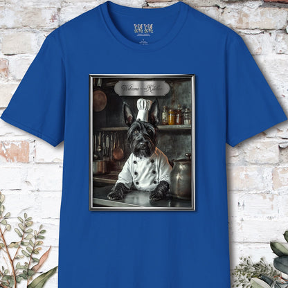 Scottish Terrier Chef Unisex T shirt