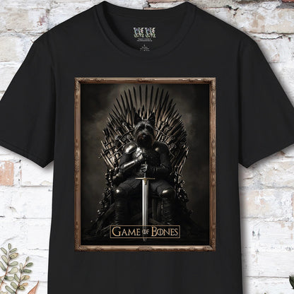 Scottish Terrier, Game of Bones, Unisex T shirt