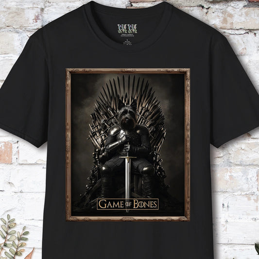 Scottish Terrier, Game of Bones, Unisex T shirt