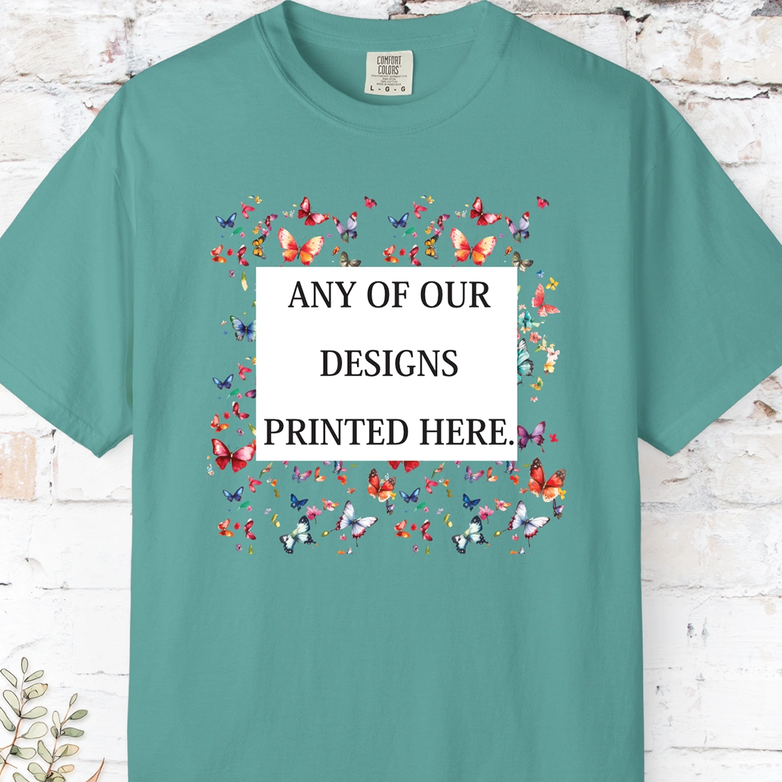 ANY DESIGN - USA Comfort Colours T-shirt