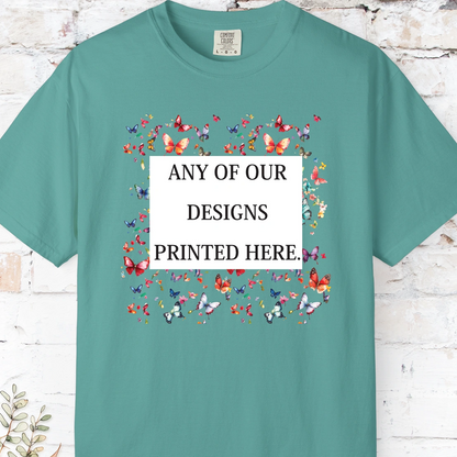 ANY DESIGN - USA Comfort Colours T-shirt
