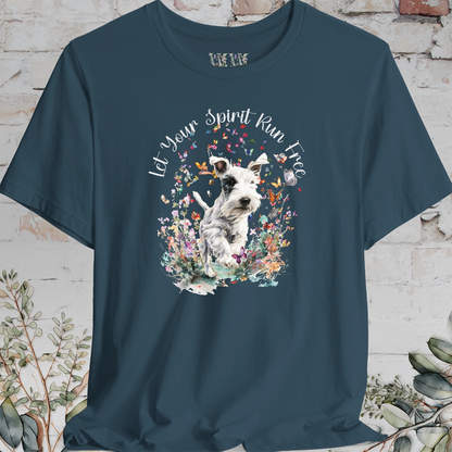 Sealyham Terrier 'Let your spirit run free' T shirt