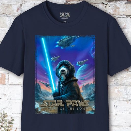 Sheepadoodle #2 Star Paws Unisex T shirt