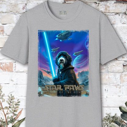 Sheepadoodle #2 Star Paws Unisex T shirt