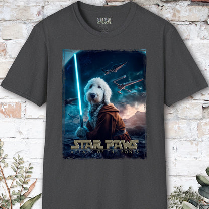 Sheepadoodle Star Paws Unisex T shirt