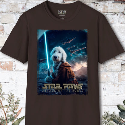 Sheepadoodle Star Paws Unisex T shirt