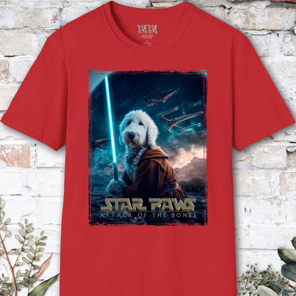Sheepadoodle Star Paws Unisex T shirt