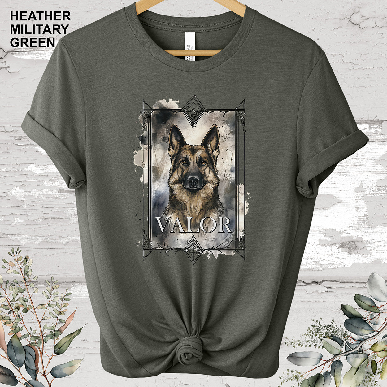 German Shepherd Personalized T-shirt.