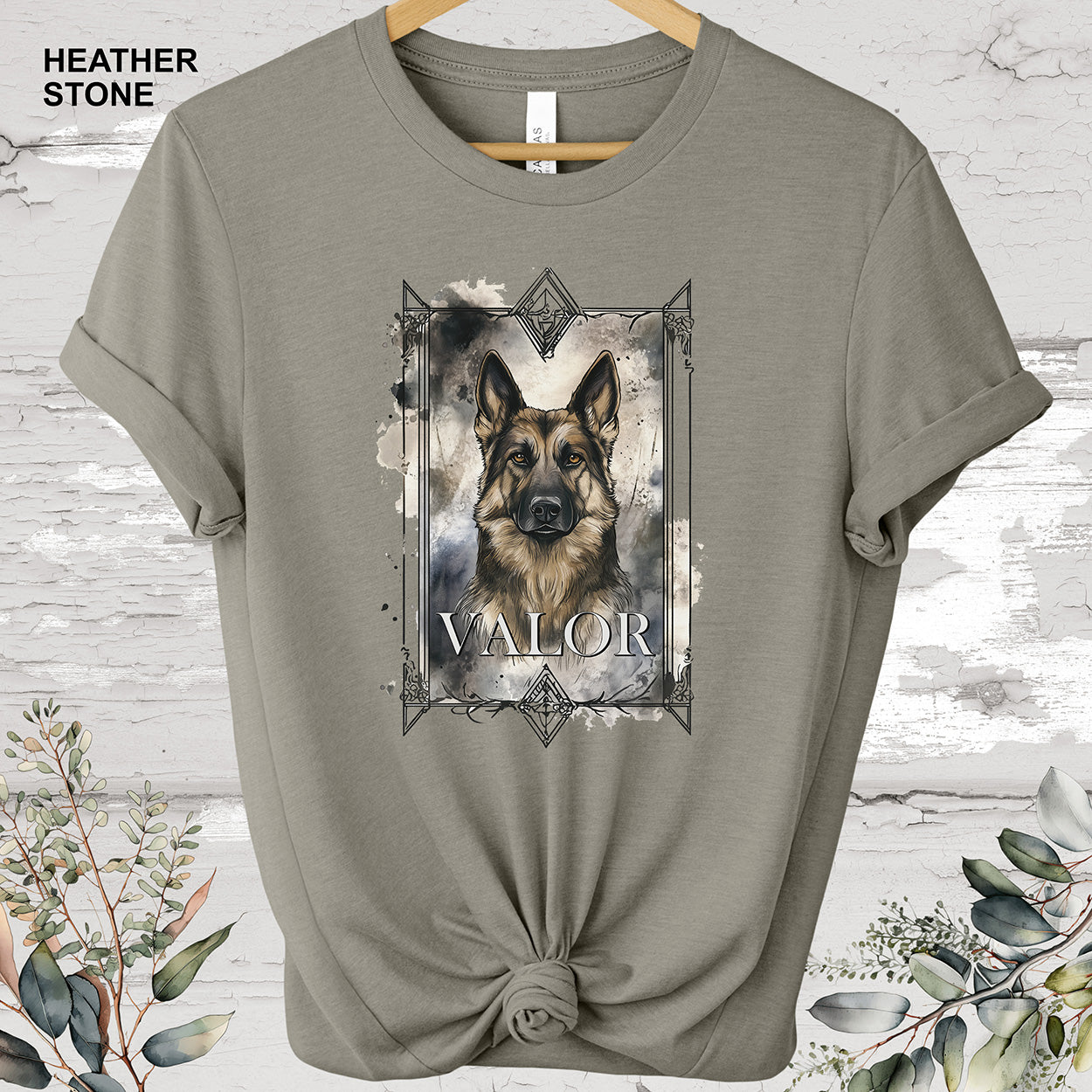 German Shepherd Personalized T-shirt.