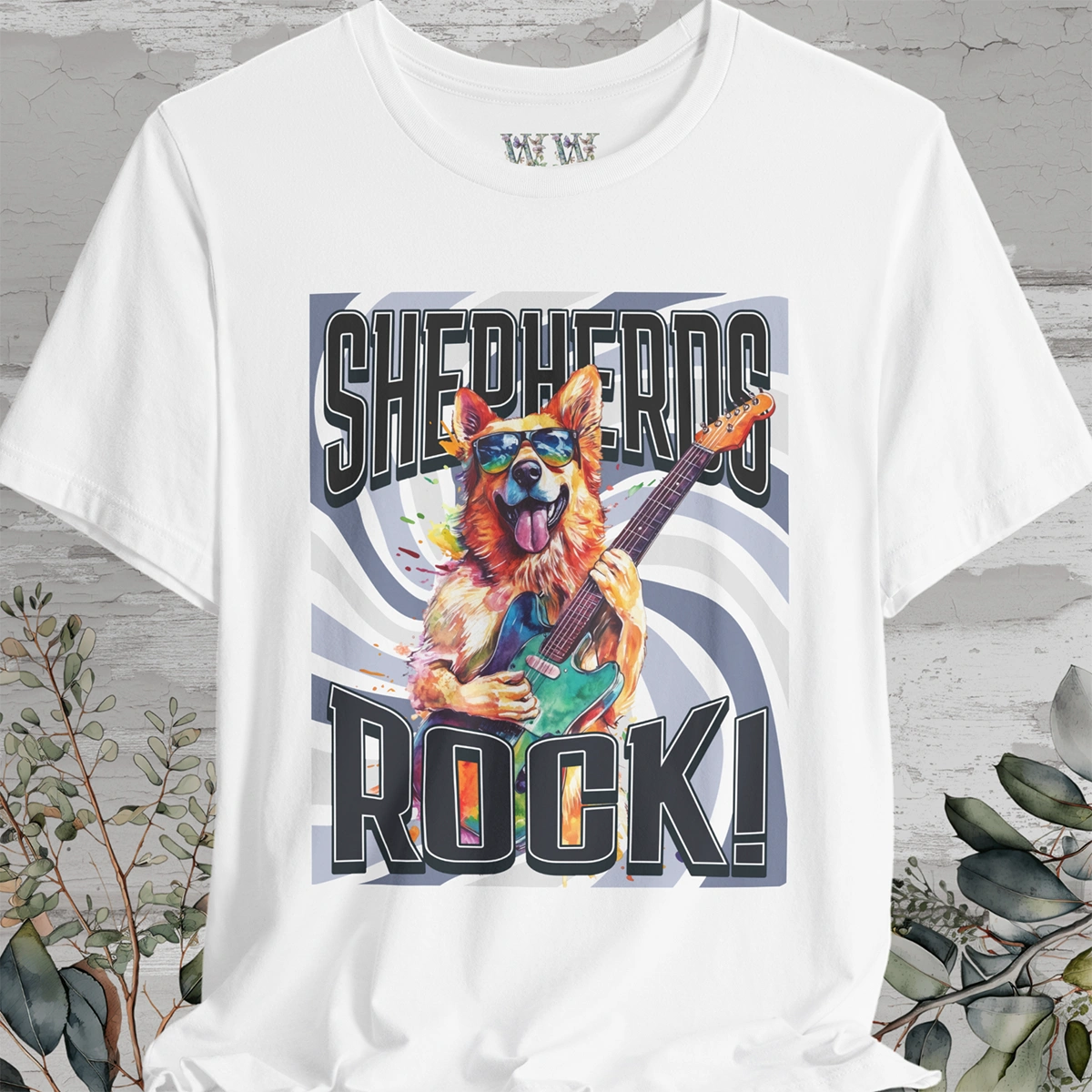 Sherpherds Rock #2. German Shepherd T shirt