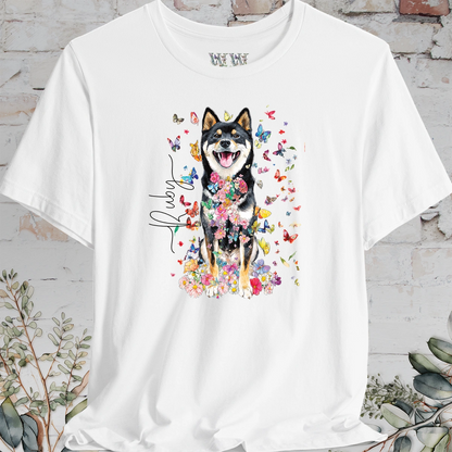 Shiba Inu #3 Floral Personalized T shirt