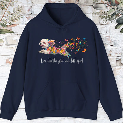 Shih Tzu #1 Live like the gate was left open, Unisex Hooded Sweatshirt