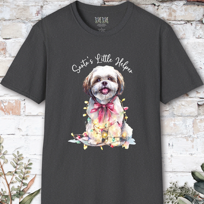 Shih Tzu #1 Santa's little helper. unisex T shirt