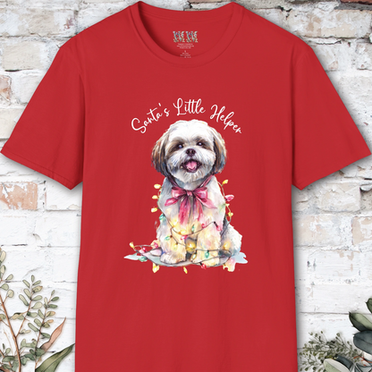 Shih Tzu #1 Santa's little helper. unisex T shirt