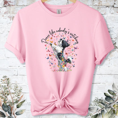 Shih Tzu #3 "Dance like nobody's watching" unisex T shirt
