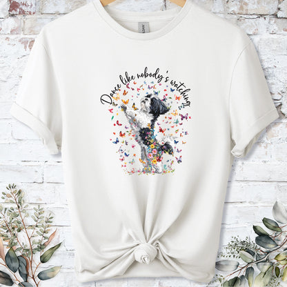 Shih Tzu #3 "Dance like nobody's watching" unisex T shirt