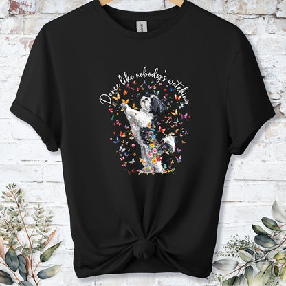 Shih Tzu #3 "Dance like nobody's watching" unisex T shirt