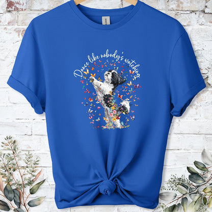 Shih Tzu #3 "Dance like nobody's watching" unisex T shirt