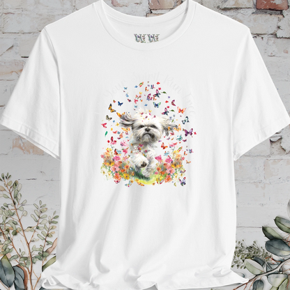 Shih Tzu #3 'Let your spirit run free' T shirt